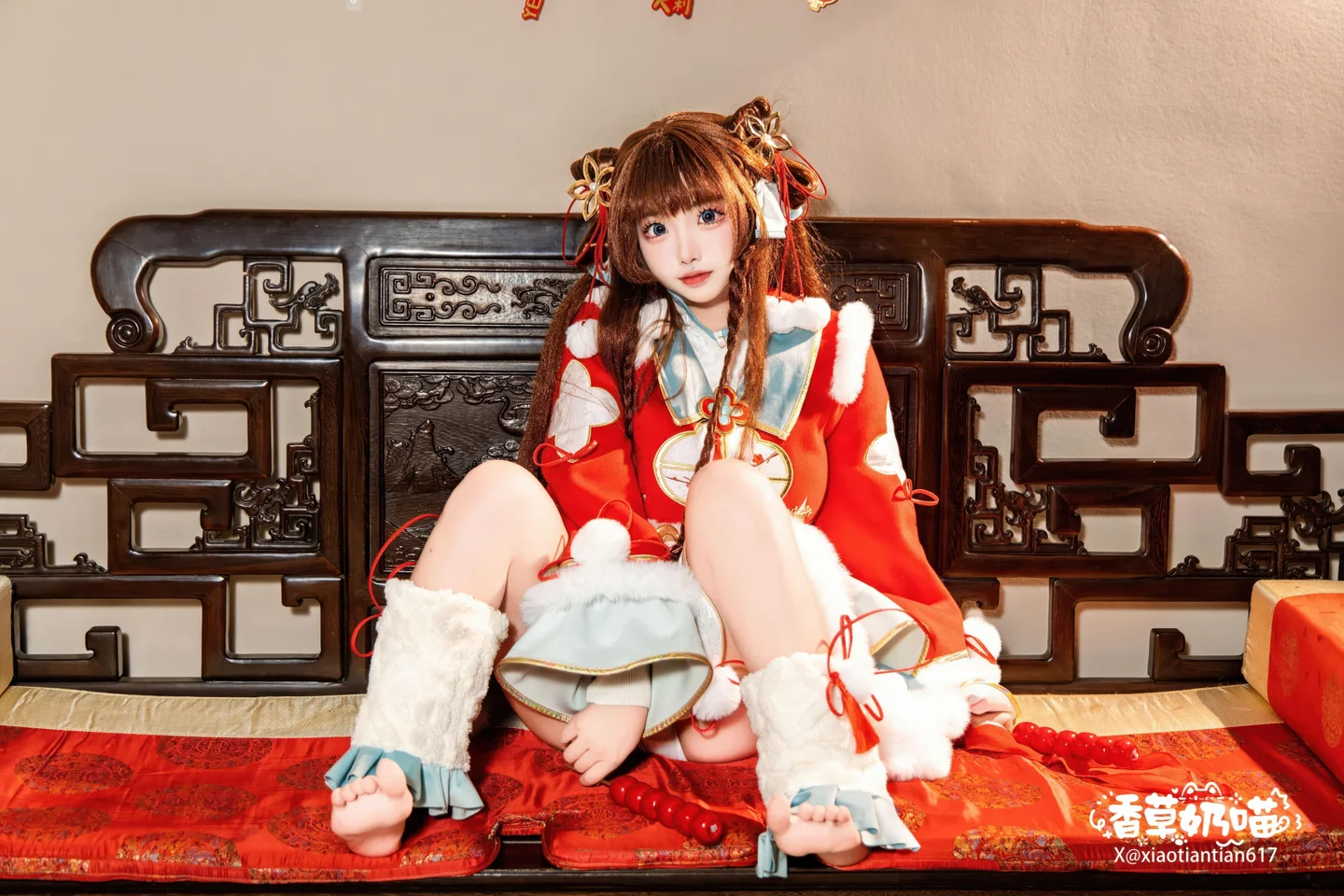 香草奶喵 - No.002 日进斗金 [108P,15V-1.30GB] tg@simisebaisi 【丝足阁】033.webp